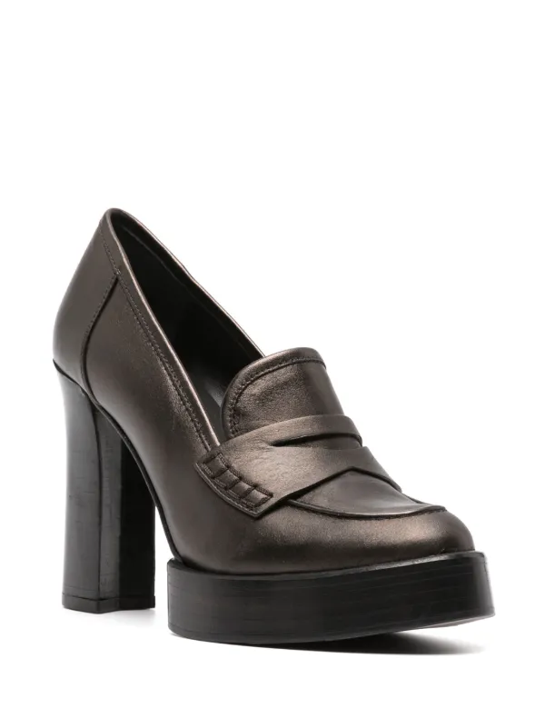 Penny loafer deals high heels