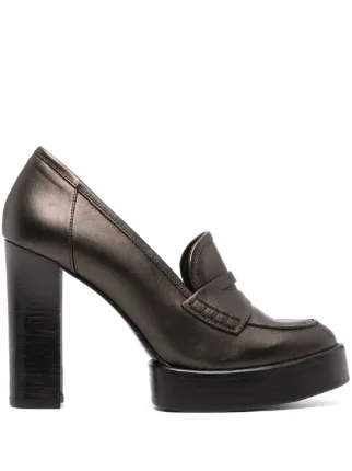 Paloma leather pump on sale