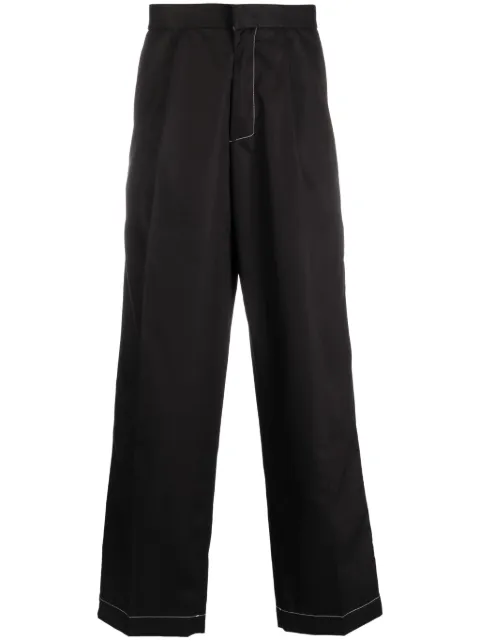 Bonsai pantalones rectos con pinzas