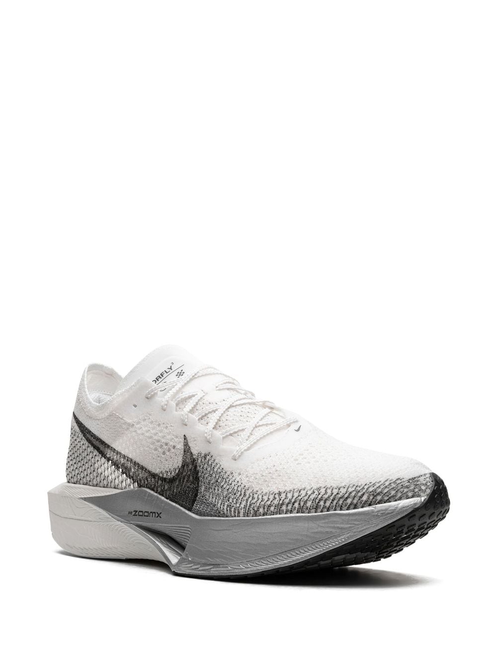 Shop Nike Zoomx Vaporfly Next% 3 "white Particle Grey" Sneakers