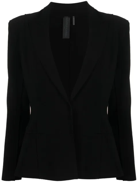 Norma Kamali single-breasted tailored blazer