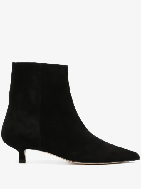 Aeyde Sofie suede ankle boots