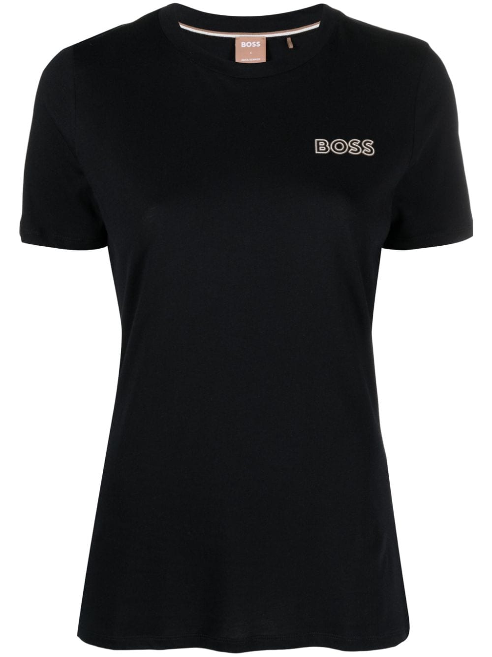 BOSS x Alica Schmidt logo-appliqué Cotton T-shirt - Farfetch