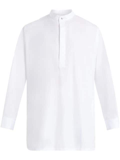 Qasimi Sallaal cotton tunic shirt