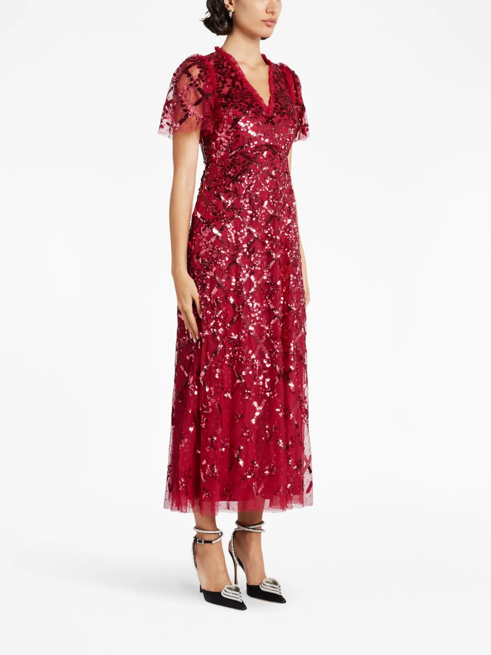 Needle & shop thread sequin dress