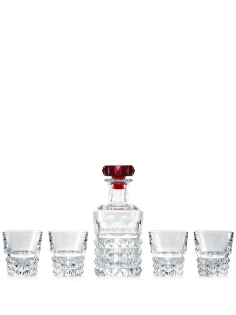 Baccarat Louxor crystal bar set (set of four)