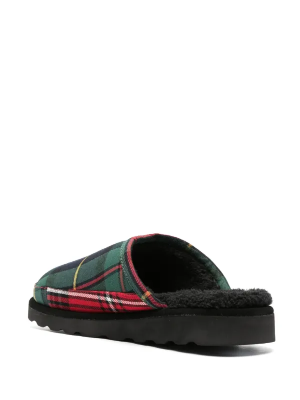Ralph lauren top plaid slippers