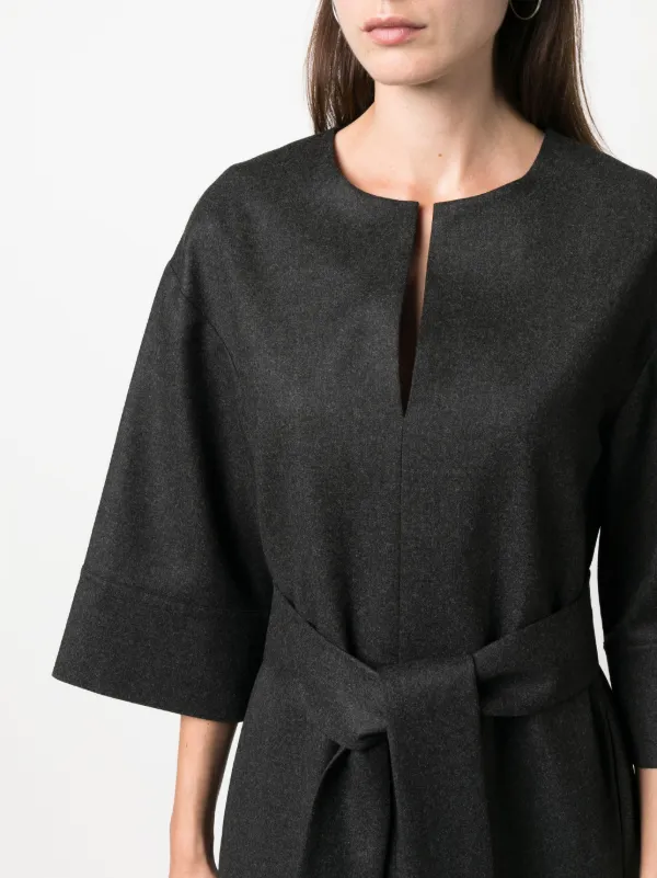 Belted shift outlet dress