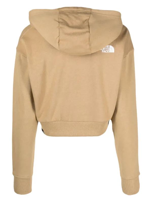 North face cropped online hoodie