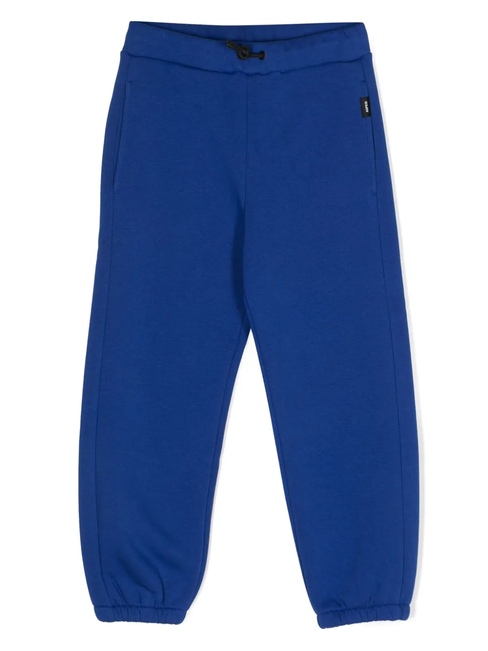 Aspesi Drawstring Cotton Track Pants In 蓝色