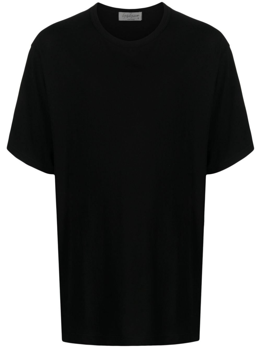 Yohji Yamamoto crew-neck cotton T-shirt - Black