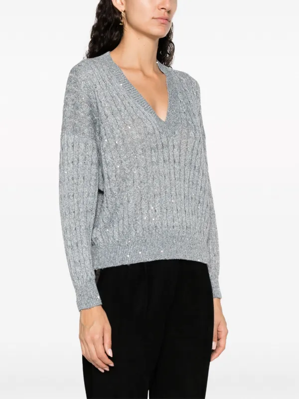 Kero様 BRUNELLO CUCINELLI スパンコール 半袖 ニット