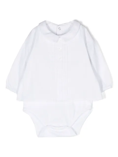 Tartine Et Chocolat pleated detail cotton bodysuit