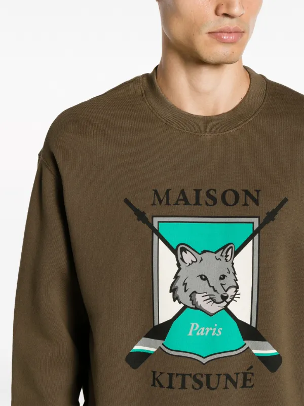 maison kitsune スウェット JP EXCLUSIVE RUE DE RICHELIEU スウェットシャツ | Maison Kitsuné