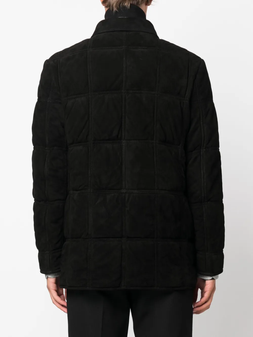 Brioni Button-up jack Zwart