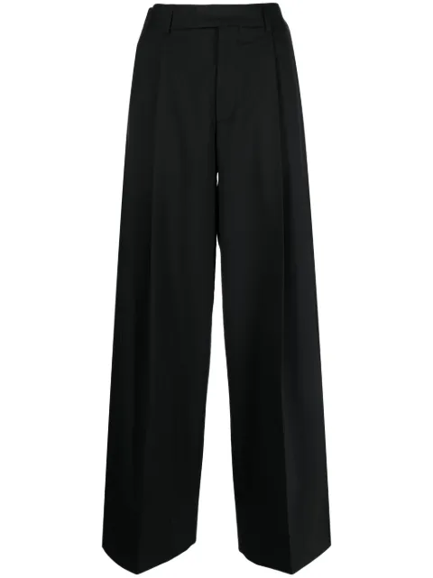 ARMARIUM pantalones palazzo con cierre oculto 