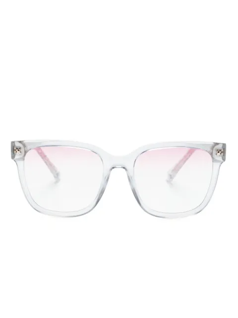 Chiara Ferragni glitter square-frame sunglasses