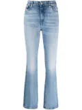 Diesel logo-patch bootcut jeans - Blue