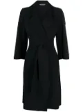CHIARA BONI La Petite Robe Saveria belted duster coat - Black