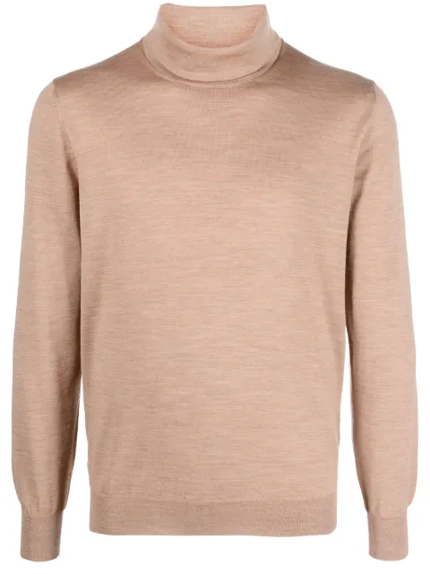 Lardini roll-neck wool jumper