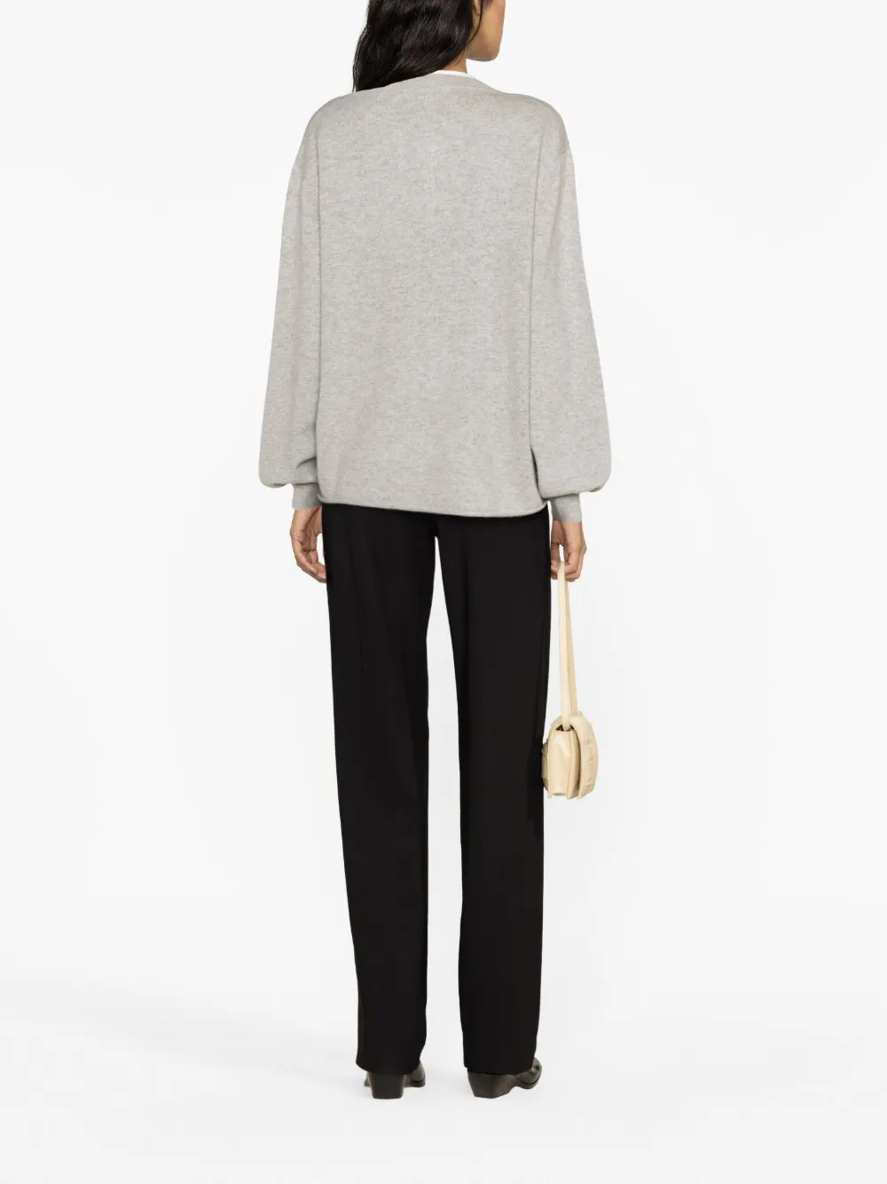  Extreme Cashmere Bi Cashmere-blend Sweater - Grey 