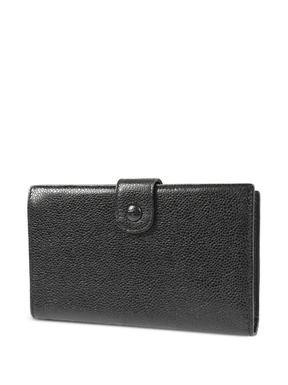 CHANEL Pre-Owned 1995 pre-owned portemonnee met CC-logo - Zwart