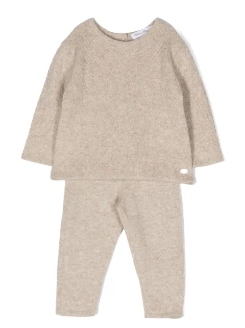 Tartine Et Chocolat set de pantalones tejidos de cachemira
