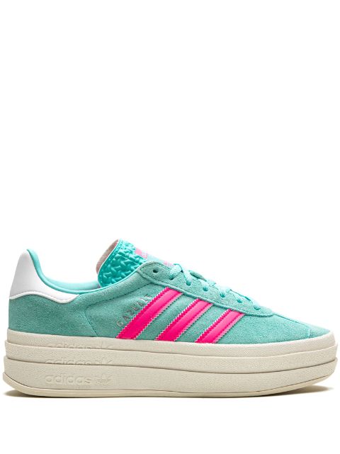 adidas Gazelle  "Flash Aqua   Lucid Pink" platform sneakers WOMEN