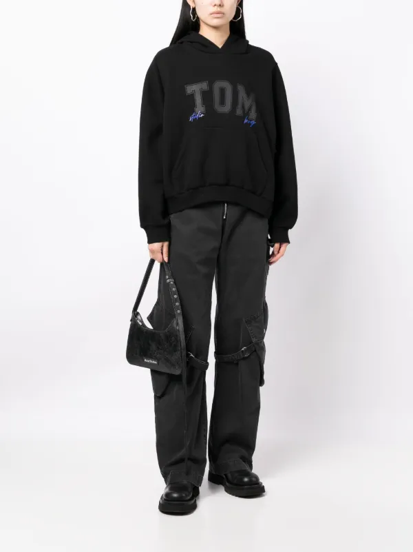 STUDIO TOMBOY logo-print Cotton Hoodie - Farfetch