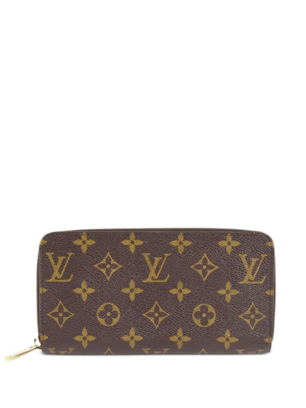 Louis Vuitton pre-owned Zippy Denim Wallet - Farfetch