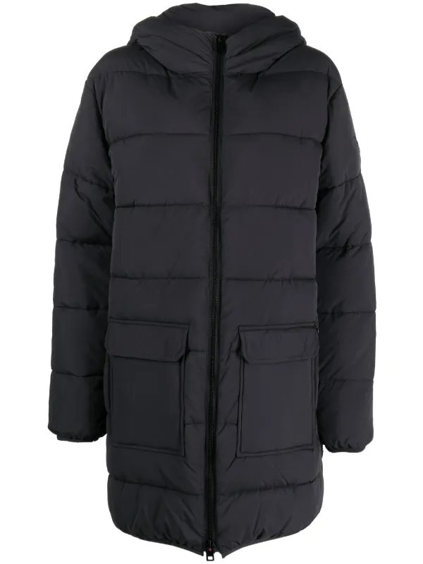zadig＆voltaire コート　ブラック Zadig&Voltaire フーデッド パデッドコート | ブラック