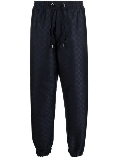 Balmain pants con monograma estampado