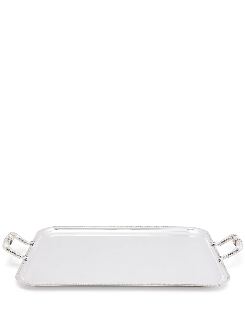 Christofle Malmaison silver-plated rectangular tray | Silver | Image 1