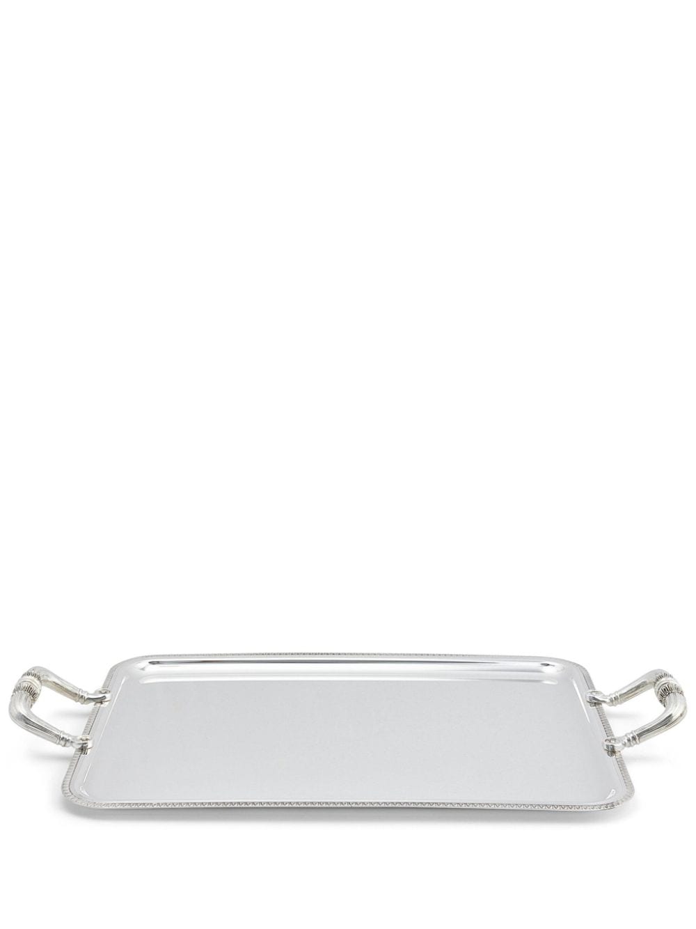 Christofle Malmaison Rectangle-shape Tray In Silver