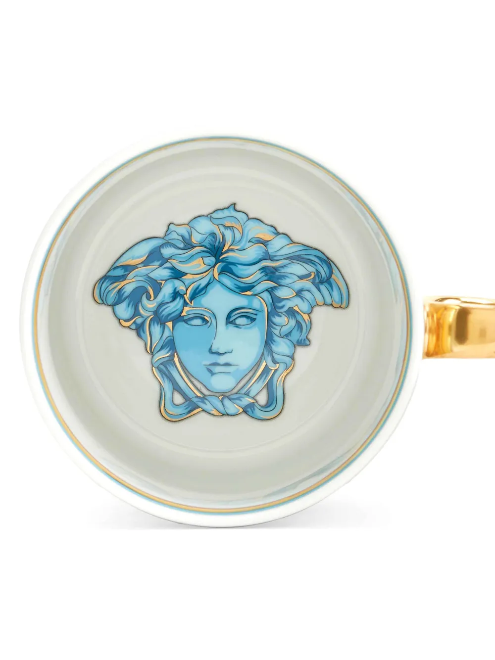 Versace Medusa Amplified Porcelain Mug - Blue 