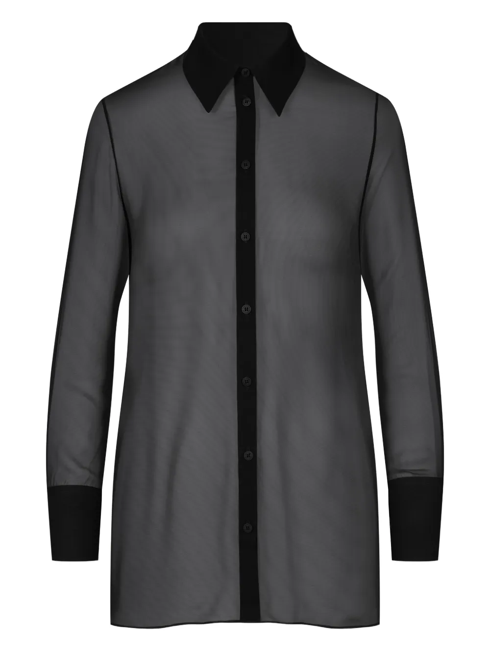 Maison Close セミシアーシャツ - ブラック Maison Close セミシアーシャツ - ブラック