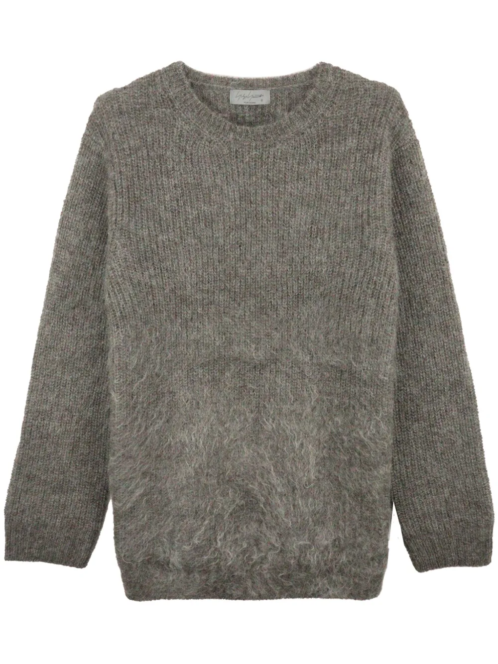 Yohji Yamamoto Trui met ronde hals Bruin