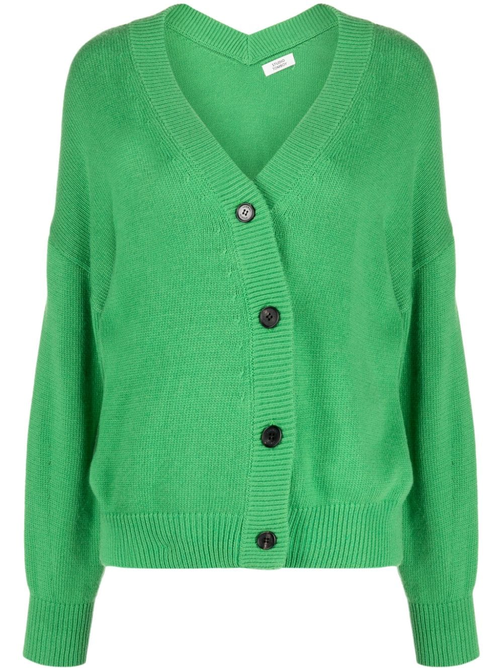 STUDIO TOMBOY Diagonal Buttoned Cardigan - Farfetch