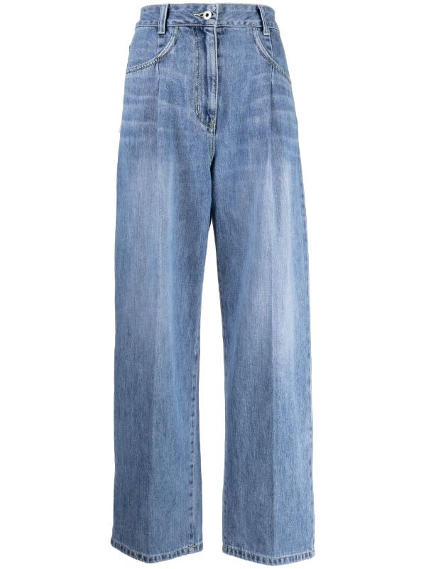 STUDIO TOMBOY One-Tuck straight-leg Jeans - Farfetch