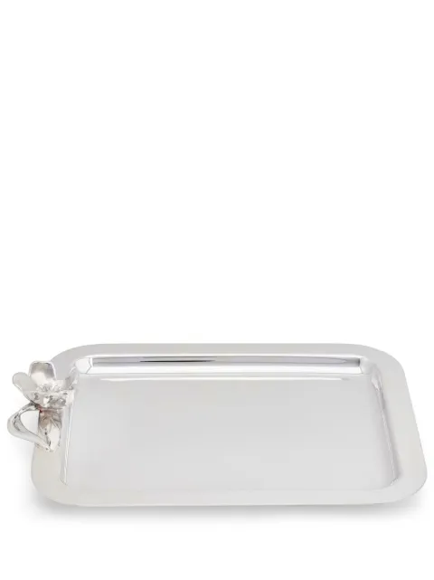 Christofle Anemone rectangle-shape tray