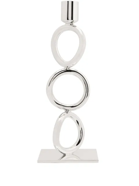 Christofle Vertigo three-ring candle holder
