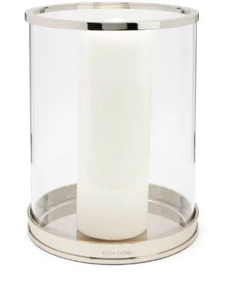 Ralph Lauren Home Modern Hurricane キャンドルホルダー | シルバー