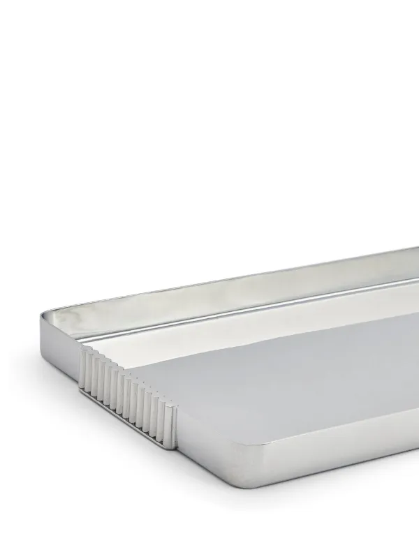 Ralph Lauren Home Bandeja Retangular Thorpe Polida | Prateado
