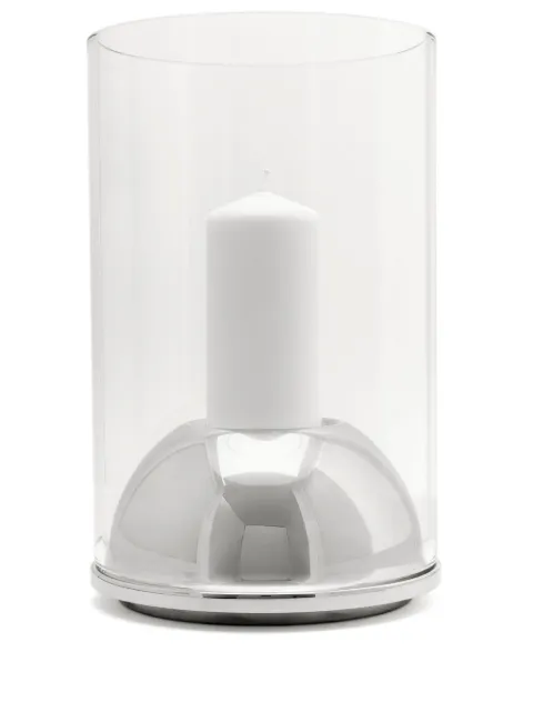 Christofle Oh! Hurricane stainless steel candle holder