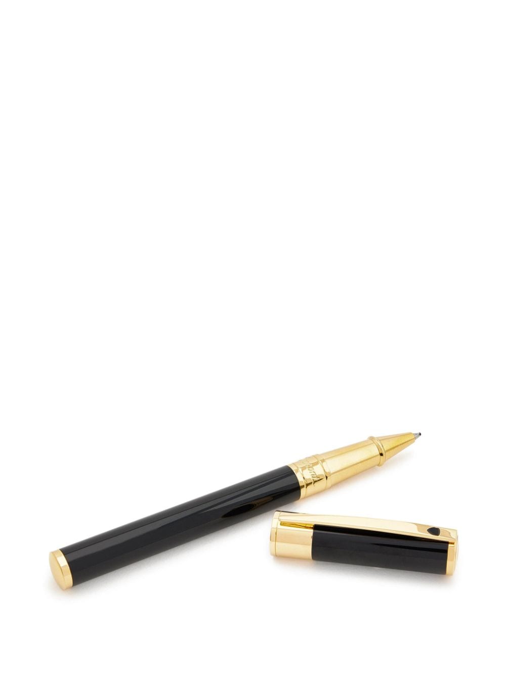 Shop St Dupont D-initial Rollerball Pen In Black