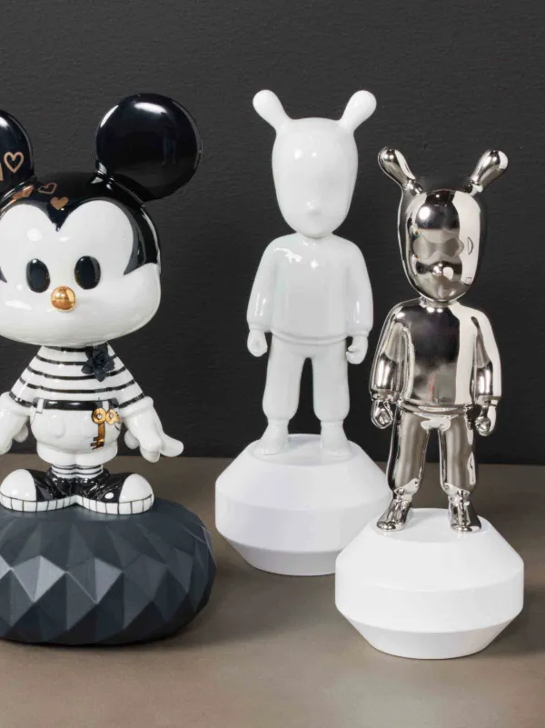 The White Guest 小 LLADRO リヤドロ　シルバー The White Guest 小 LLADRO リヤドロシルバー