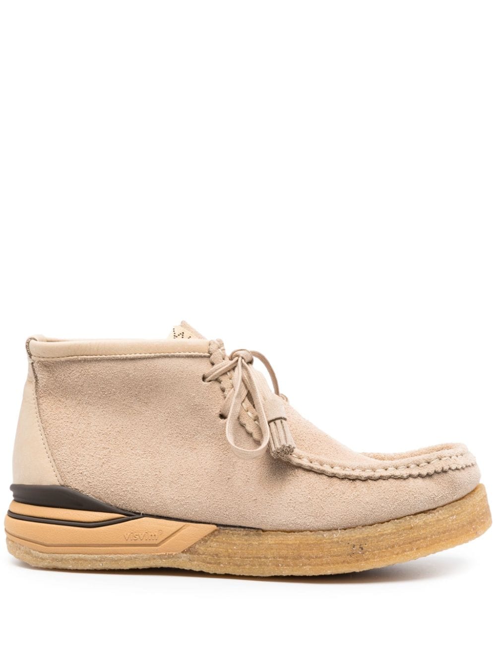 VISVIM BEUYS TREKKER-FOLK SUEDE ANKLE BOOTS