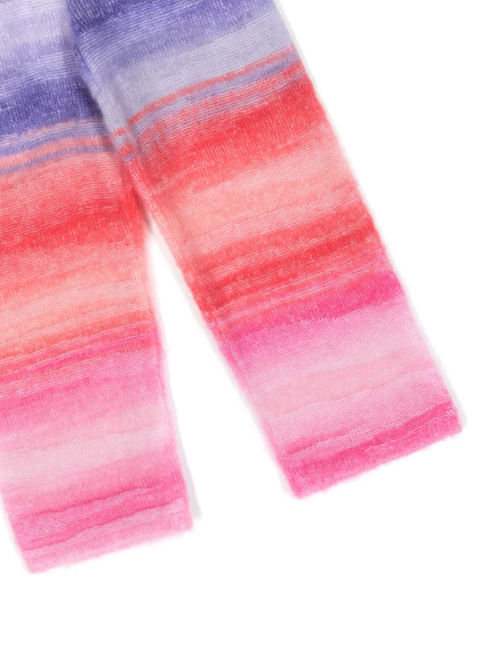 Missoni Gradient-effect Elasticated-waistband Trousers In Red