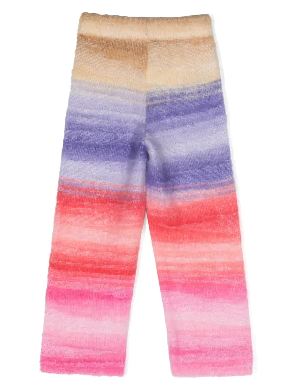 Missoni Kids グラフィック イージーパンツ | レッド | FARFETCH JP