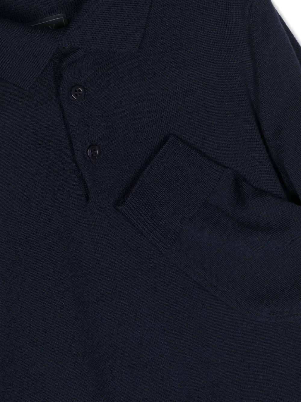 Fay Kids Wollen poloshirt Blauw